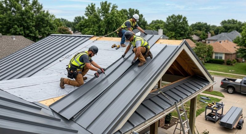 Aluminum Roof Installation in Alexandria, VA