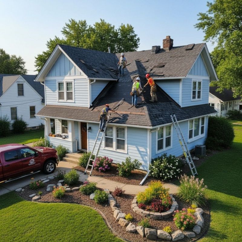 Damaged Roof Replacement in Manchester, NH