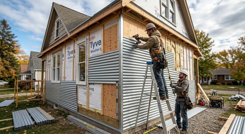 Metal Siding Installation in Boston, MA