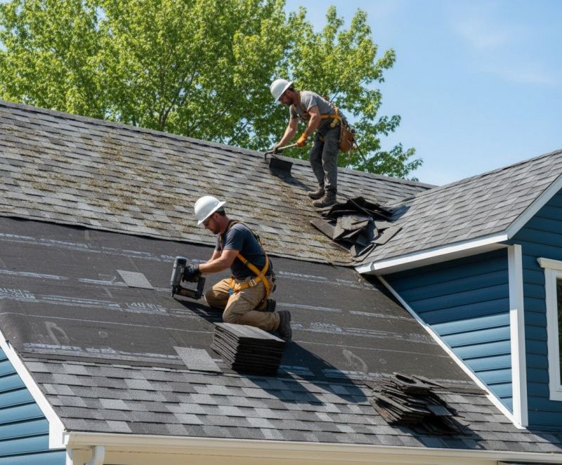 Shingle Roof Replacement in Boston, MA